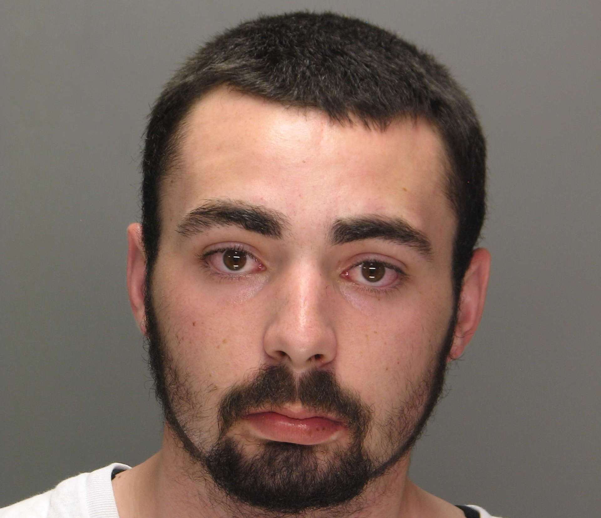 [CREDIT: WPD] Warwick Police have arrested and charged Thomas Leamy, 25, of Warwick, RI, with felony assault and/or battery and driving on a suspended license in a May 26 Adams Street hit & run.