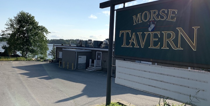 [CREDIT: Rob Borkowski] Morse Tavern has shut its doors for the summer, according to a note left on the restaurant's front door. Its website and social media accounts are now defunct, and bands report the manager has told them the business is closed permanently.