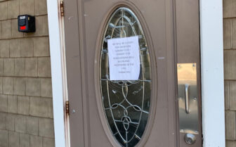 [CREDIT: Rob Borkowski] Morse Tavern has shut its doors for the summer, according to a note left on the restaurant's front door. 