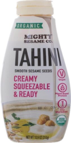Rushdi Food Industries issued a Mighty Sesame 10.9 oz. Organic Tahini Salmonella recall for the squeezable product with an expiration date of 9/25/23.