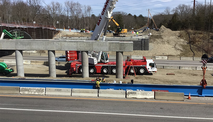 [CREDIT: RIDOT] The $22.9 million Division Street Bridge project will take one more bridge off the RhodeWorks list. Division Street Bridge carries Division Street over Route 4 in East Greenwich and accommodates 14,000 vehicles daily.