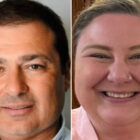 [CREDIT: Warwick Post Composite] From left, Dist. 23 incumbent and Speaker of the House Joe Shekarchi faces Democratic primary challenger Jackie Anderson in the Sept. 13 primary for the Dist. 23 nomination.