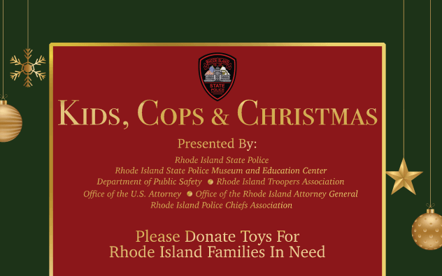 [CREDIT: RISP] The Kids, Cops & Christmas Toy Drive runs through Dec. 15.