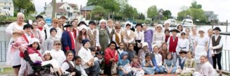 [CREDIT: Gaspee Days] More than 50 children signed up for a past Gaspee Days Walking Tour. This year, only 25 signed up.
