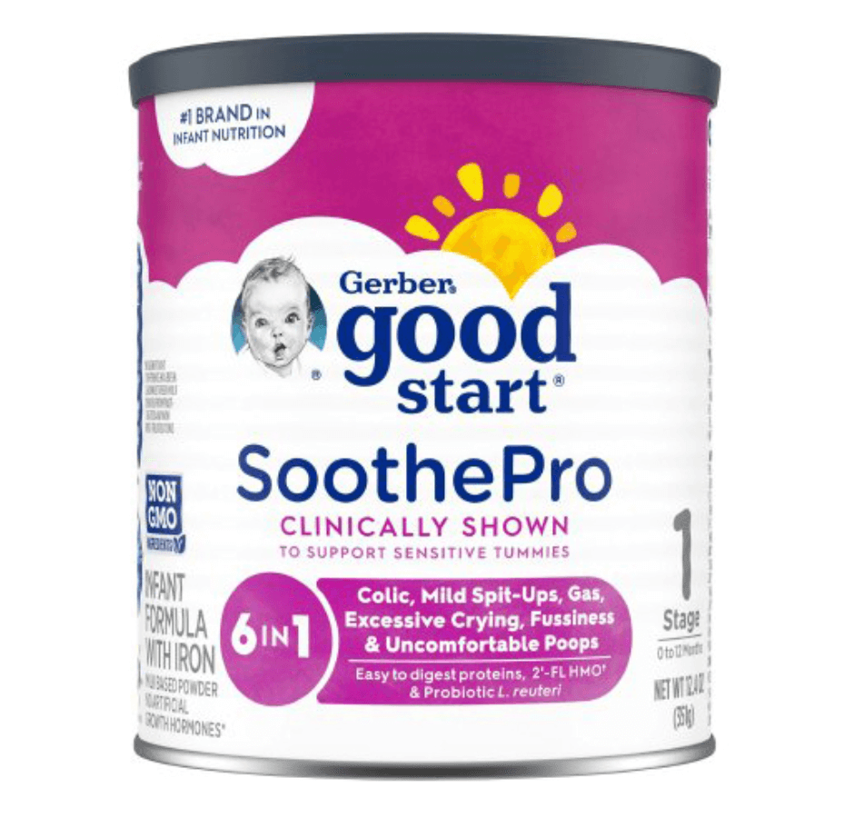 [CREDIT: Betty Mills] Gerber Baby Formula recalled: Specific lots of Gerber Good Start SootheProTM 12.4 oz, 30.6 oz and 19.4 oz have been recalled for possible Cronobacter contamination.