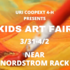 Warwick Mall Kids Art Fair March 31-April 4