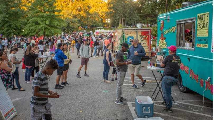 Food trucks and fun at the Roger Williams Carousel every Friday through September.