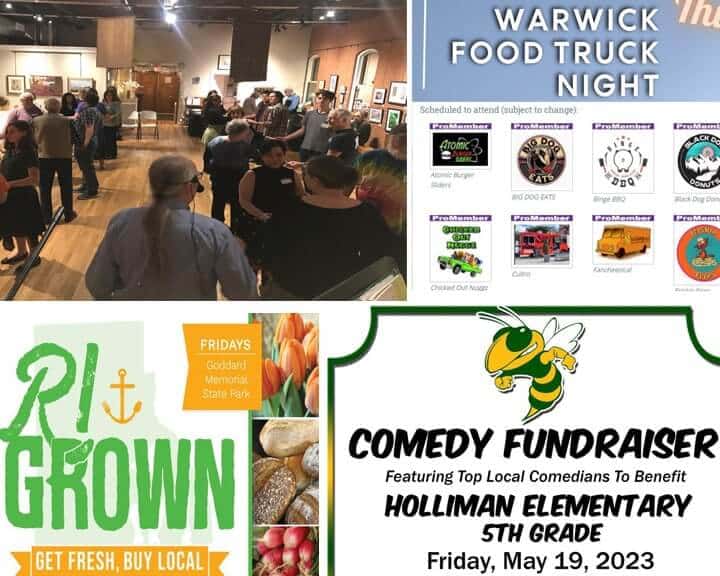 [CREDIT: Warwick Post] The Warwick Weekend lineup picks up starting Thursday this week with food trucks at Crowne Plaza and a drinks and paint night at Apponaug Brewery.