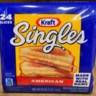 [CREDIT: FDA] Te RIDOH warned that Kraft Singles American Cheese Recalled this week may leave wrapper remnants when opened, a choking hazard.