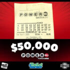 [CREDIT: RI Lottery] A Warwick Powerball winner plans to put her $50K winnings toward bills.
