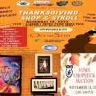 The Thanksgiving Stroll and final days of the RI Open Exhibit top this Warwick Weekend event roundup.