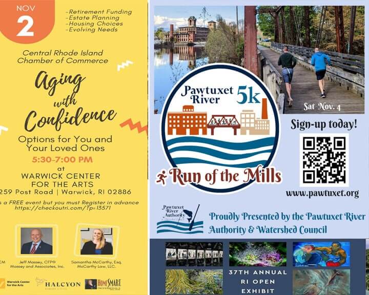 [CREDIT: Warwickpost.com] Warwick Weekend events include a Pawtuxet River themed 5K and art at the WCFA.