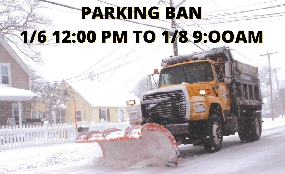 [CREDIT: WPD] A Warwick Parking ban and cancellations have been announced as the state prepares for its first 2024 snowstorm.