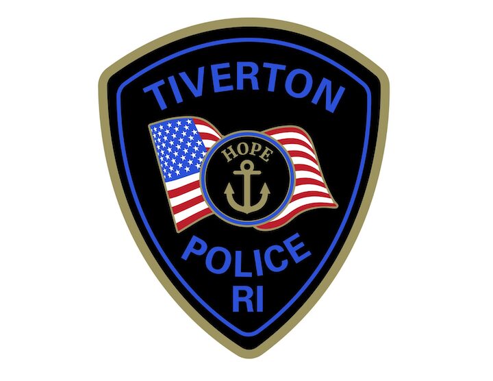 [CREDIT: TPD] A Tiverton Police investigation of a St. Patrick's Day crash resulted in Warwick Veterans Principal Goss arrested for DUI and reckless driving.