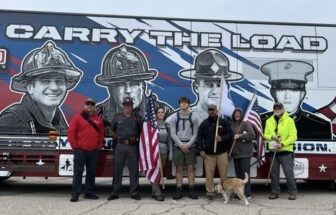 [CREDIT: Carry the Load] On Sunday, May Carry The Load’s National Relay marched through Warwick to honor and remember fallen military and first responders. 