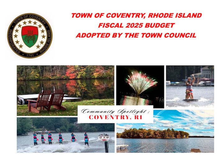 [CREDIT: Town of Coventry] The Coventry Town Council passed the $121M Coventry FY25 Budget May 7.