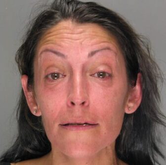 [CREDIT: WPD] Warwick Police arrested Shaina Crossley, 43, of 734Greenwich Ave. Apt. 2 on domestic violence charges March 26 after a disturbance in which an attacking dog was shot and killed by a WPD officer. 