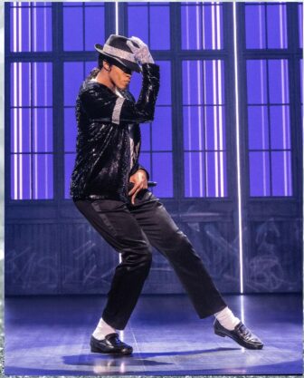 [CREDIT: Jordan Markus as MJ in MJ: The Musical at Providence Performing Arts Center (PPAC).