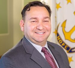 [CREDIT: RI State House] Sen. Peter A. Appollonio Jr. (D-Dist. 29, Warwick)'s bill authorizes the DOH director to approve back-logged license applications.