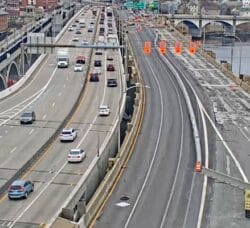 [CREDIT: RIDOT] Funding for the westbound Washington Bridge rebuild has been re-secured after President Donald Trump froze funding in January.
