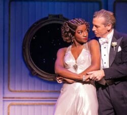 [CREDIT: PPAC] Leandra Ellis-Gaston as Sugar Kane and Matt Loehr as Joe in PPAC's 'Some Like it Hot,' playing through April 27,