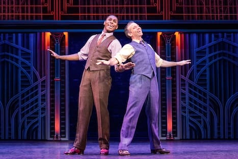 [CREDIT: PPAC] Tavis Kordell as Jerry and Matt Loehr as Joe in PPAC's 'Some Like it Hot,' playing through April 27.