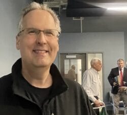 [CREDIT: Rob Borkowski] City Councilman Bill Muto says he's a maybe on a June 2 food truck bid vote.