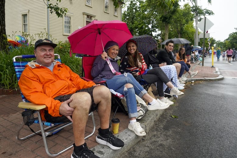[CREDIT: Laura Paton] Hundreds lined the sidewalks of Pawtuxet Village Saturday, June 14 to watch the 2025 Gaspee Days parade.