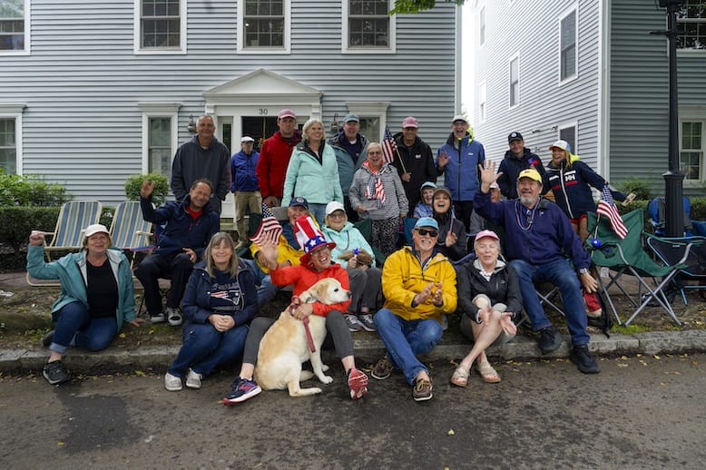 [CREDIT: Laura Paton] Hundreds lined the sidewalks of Pawtuxet Village Saturday, June 14 to watch the 2025 Gaspee Days parade.