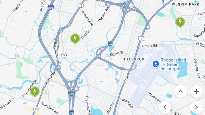 [CREDIT: RI Energy] A July 3 storm knocked out power for many in RI and Warwick. By Monday, only a few areas in the city were still without power.