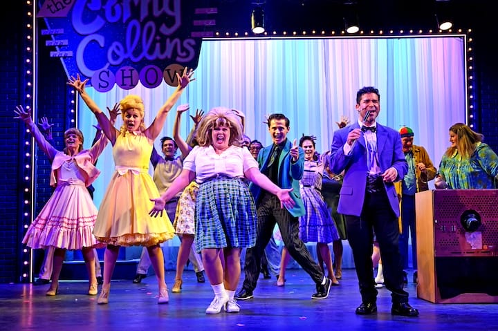 [CREDit: Theatre By the Sea] The ensemble cast delivers dynamic performances throughout TBTS's "Hairspray.'