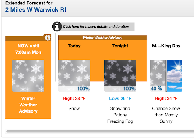 Warwick, Coventry Parking Ban Set As Snow Falls