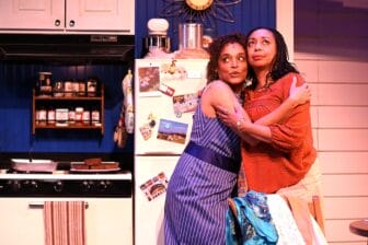 [CREDIT: Mark Turek] Kortney Adams and Jackie Davis in "The Roommate."