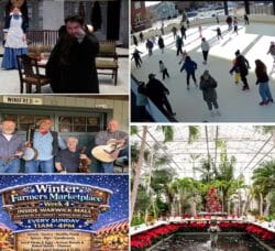 [CREDIT: WP Composite] This Warwick Weekend event lineup includes Ghosts at GAMM, Celtic music at the library, skating at City Hall, Winter Market at the Mall and Green respite at Roger Williams.