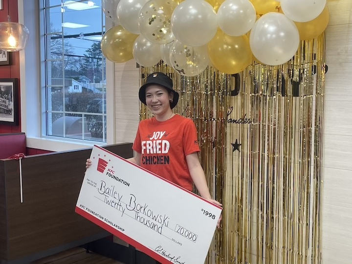 CHS Senior Wins $20K KFC Foundation Scholarship