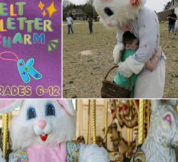 [CREDIT: WP Composite] Coventry weekend events are, understandably, seasonally focused with an egg hunt and Easter Bunny photos nearby.