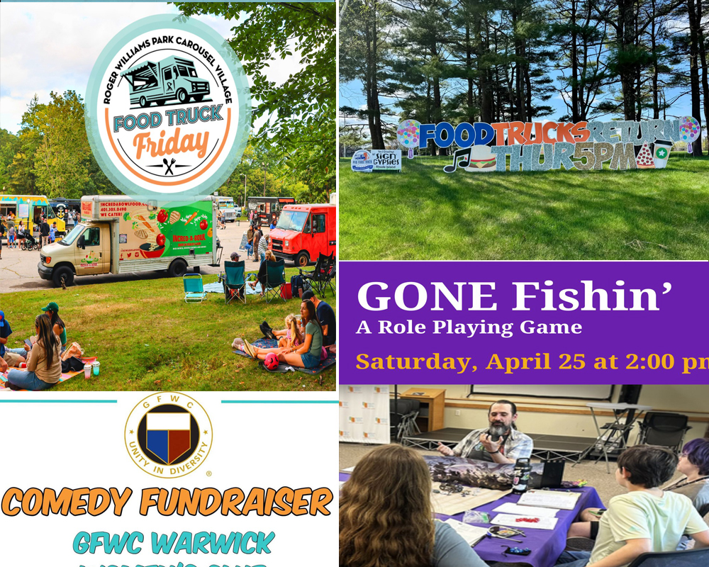 Warwick Weekend Events April 23: Food Trucks, Comedy