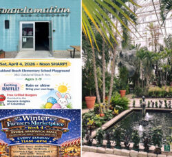 [CREDIT: WP COMPOSITE] Warwick Weekend events this week include a free movie, a green respite, winter market and egg hunt. Somewhat in that order