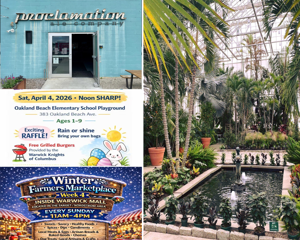 Warwick Weekend Events: Soul Man, Egg Hunt